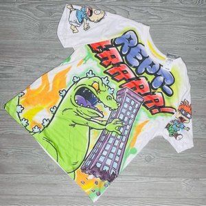 Nwt rue 21 Nickelodeon rugrats reptar t shirt top large 90s y2k style